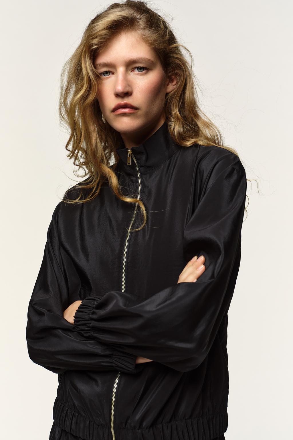 ÁO KHOÁC BOMBER CỔ CAO - Ảnh 6
