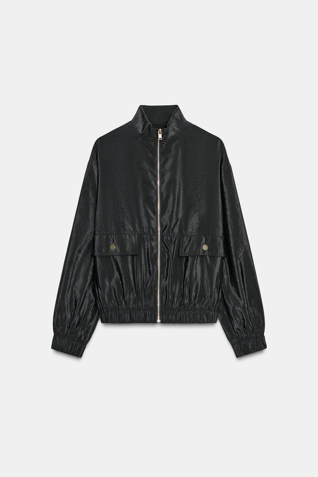 ÁO KHOÁC BOMBER CỔ CAO