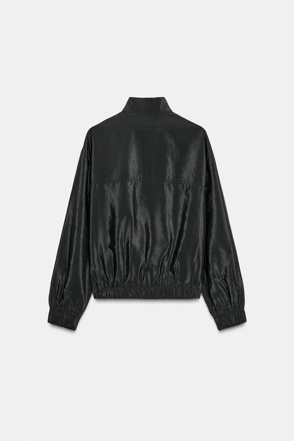 ÁO KHOÁC BOMBER CỔ CAO - Ảnh 2