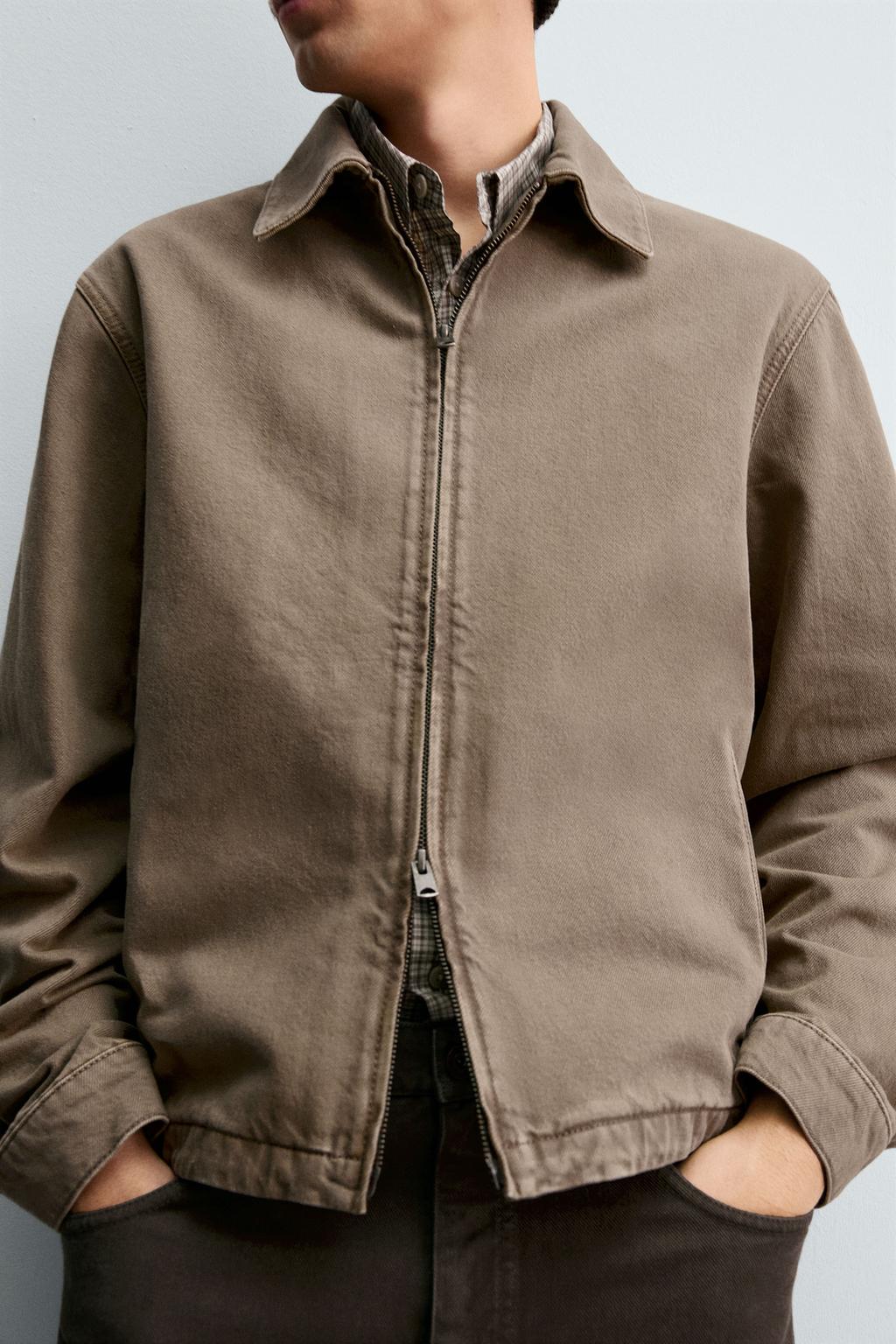 ÁO KHOÁC DENIM KHÓA KÉO - Ảnh 4