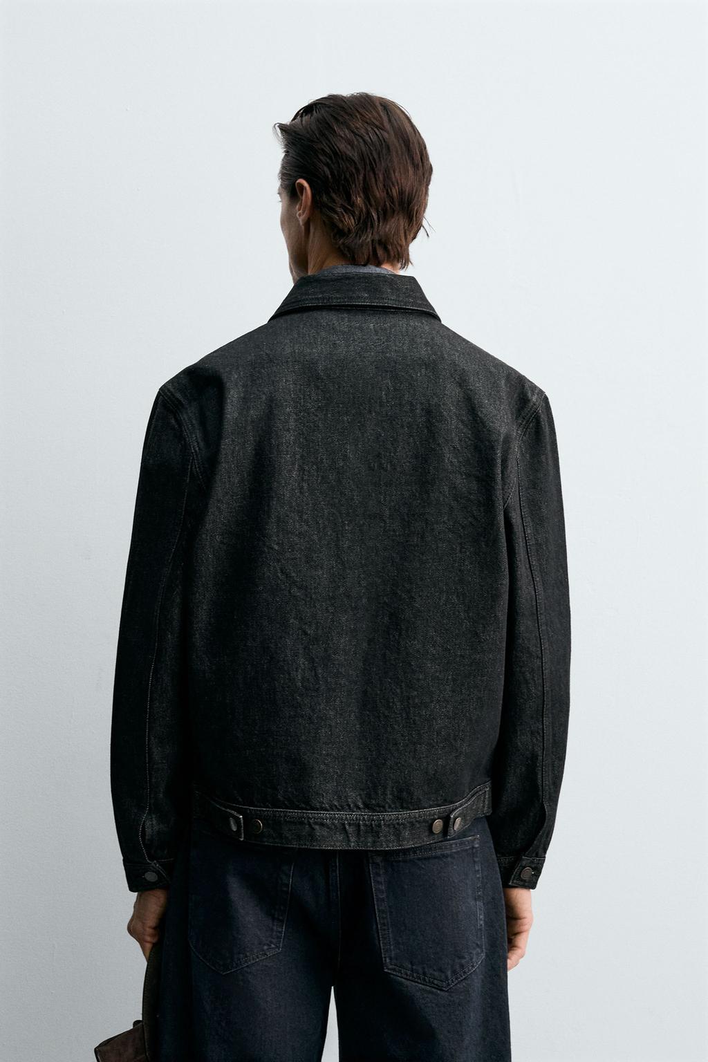 ÁO KHOÁC DENIM DÁNG REGULAR FIT - Ảnh 7