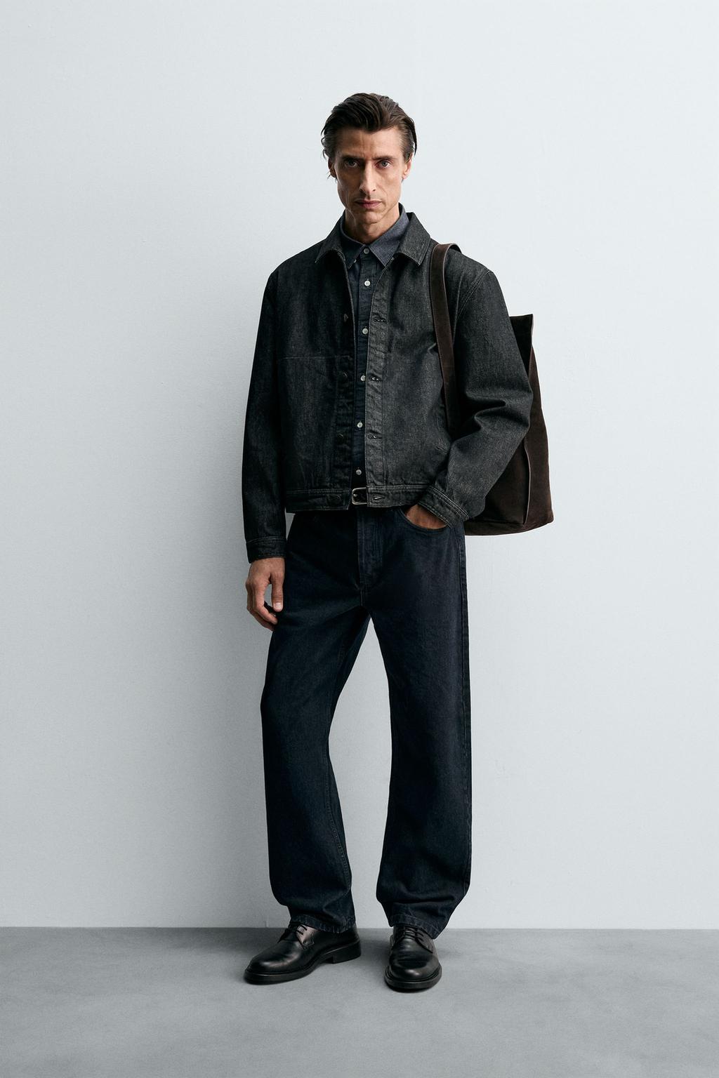 ÁO KHOÁC DENIM DÁNG REGULAR FIT - Ảnh 2