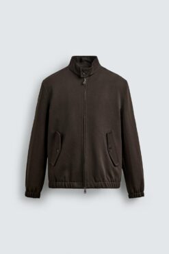 ÁO KHOÁC VẢI DỆT LEN - COTTON