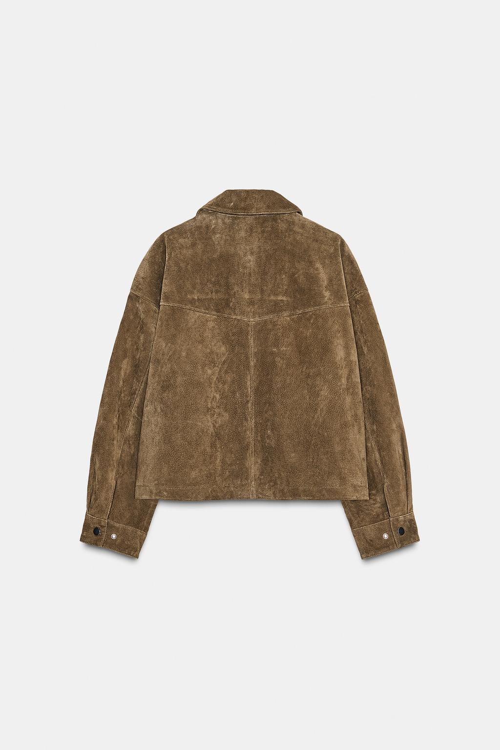 ÁO KHOÁC BOMBER 100% DA - Ảnh 2