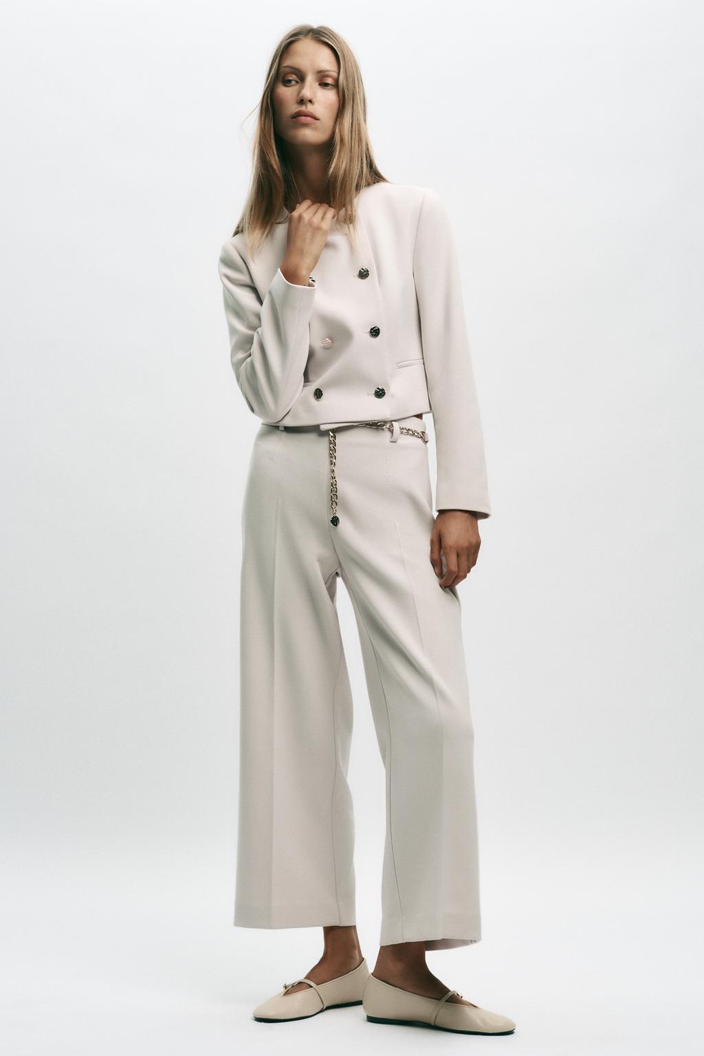 ÁO KHOÁC BLAZER DÁNG NGẮN VẠT CHÉO - Ảnh 9