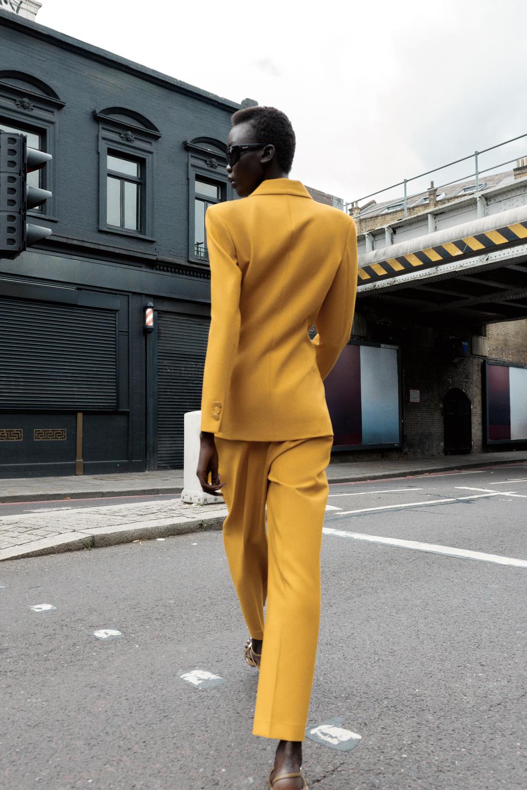 ÁO KHOÁC BLAZER VẠT CHÉO CÓ ĐỆM VAI - Ảnh 10