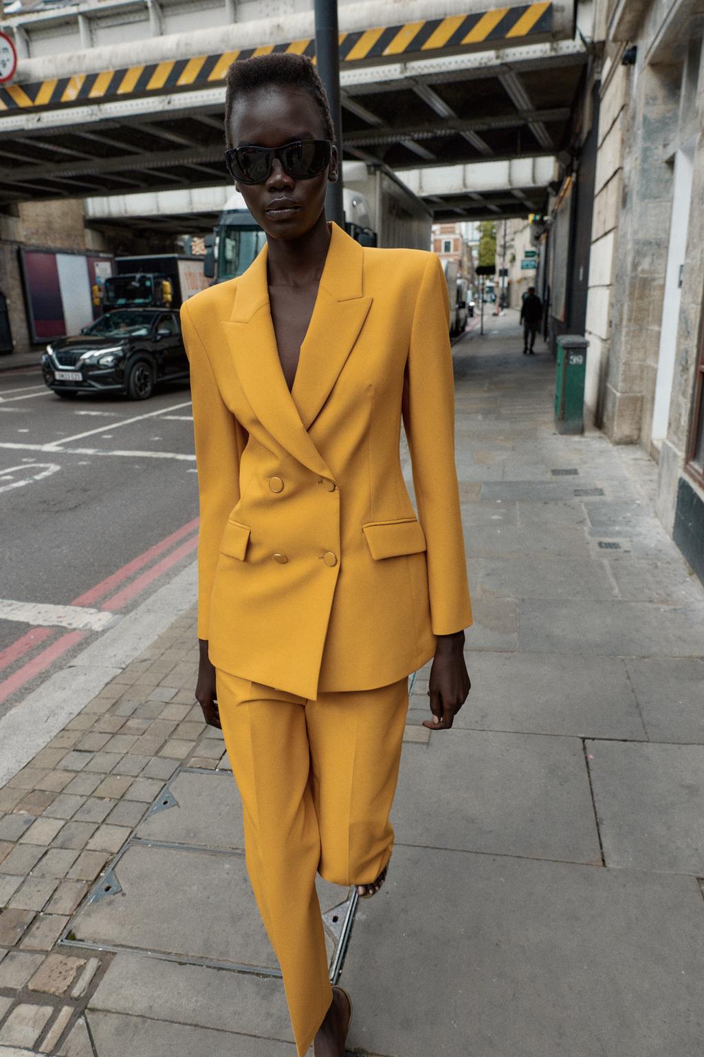 ÁO KHOÁC BLAZER VẠT CHÉO CÓ ĐỆM VAI - Ảnh 8