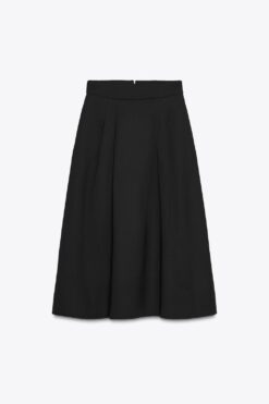 CHÂN VÁY MIDI XÒE