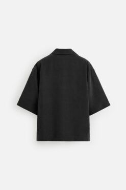 Alternative view of ÁO SƠ MI VẢI RŨ DÁNG RELAXED FIT
