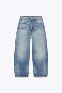 JEANS TRF BAGGY BALLOON CẠP LỠ