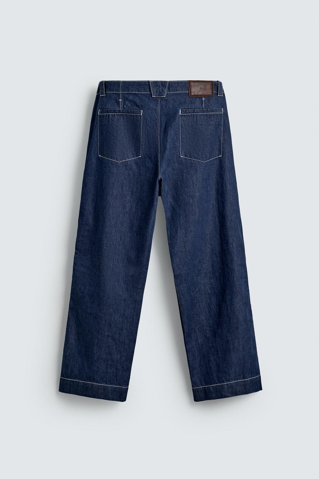QUẦN JEANS THÊU DẢI TRANG TRÍ - Ảnh 4