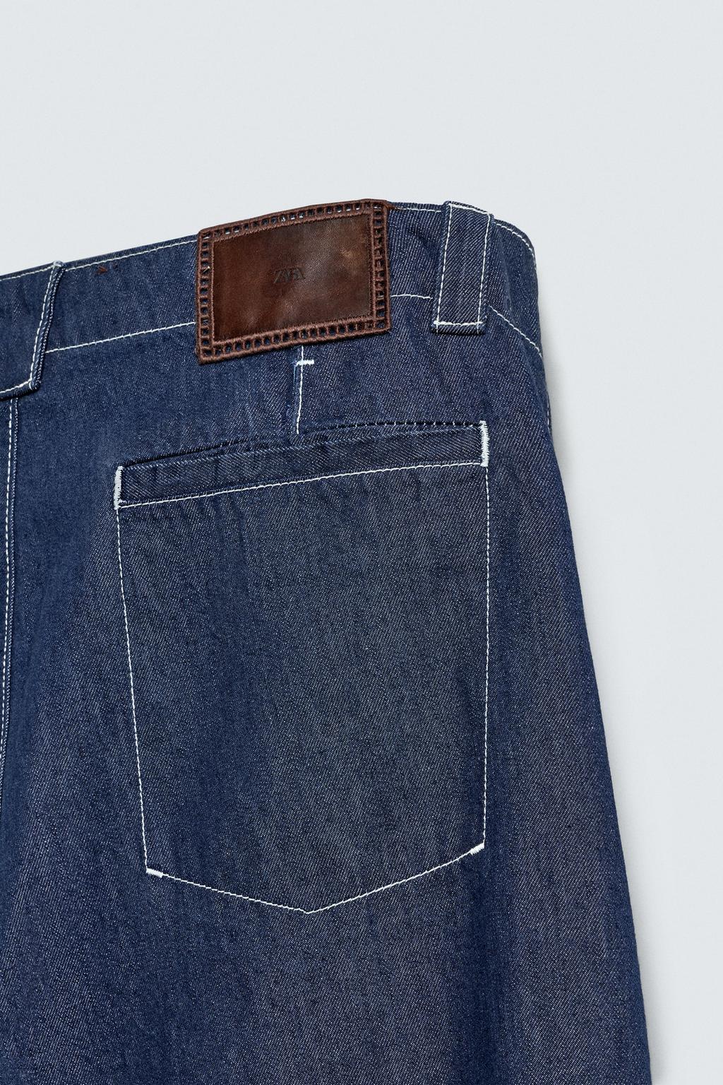 QUẦN JEANS THÊU DẢI TRANG TRÍ - Ảnh 2