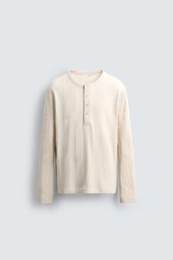 ÁO THUN CỔ PANADERO CÓ CẤU TRÚC