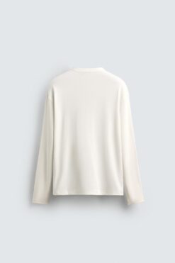 Alternative view of ÁO THUN CỔ TRÒN BO GÂN