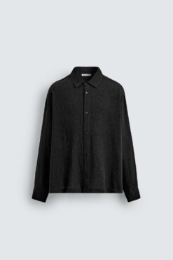 ÁO SƠ MI VẢI DỆT PHA SỢI COTTON