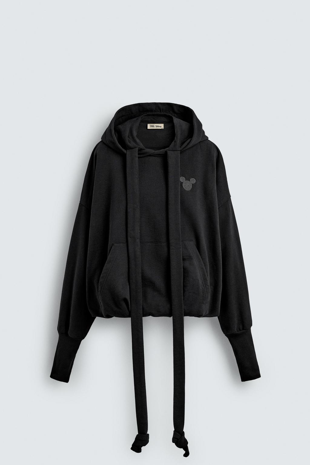ÁO NỈ THÊU HÌNH BÓNG MICKEY HARRY LAMBERT FOR ZARA X DISNEY