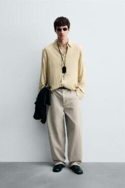 Alternative view of ÁO SƠ MI VISCOSE RŨ