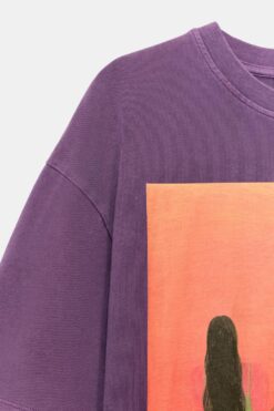 Alternative view of ÁO PHÔNG IN HỌA TIẾT HIỆU ỨNG BẠC MÀU MANUJA WALDIA